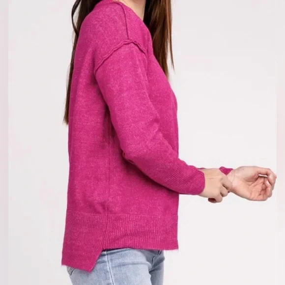 Women's Pink Sweater -NWT - Picture 3 of 16